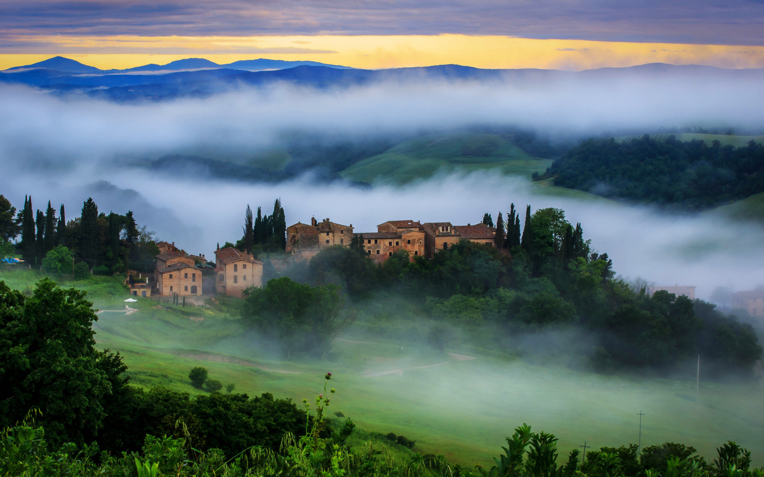Fondo de pantalla Tuscany, Italy 2560x1600