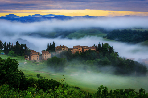 Tuscany, Italy wallpaper 480x320