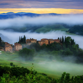 Tuscany, Italy sfondi gratuiti per 1024x1024