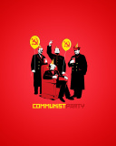 Das Communism, Lenin, Karl Marx, Mao Zedong Wallpaper 128x160