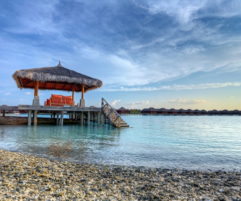 Sfondi Tropical Maldives Resort good Destination 480x400