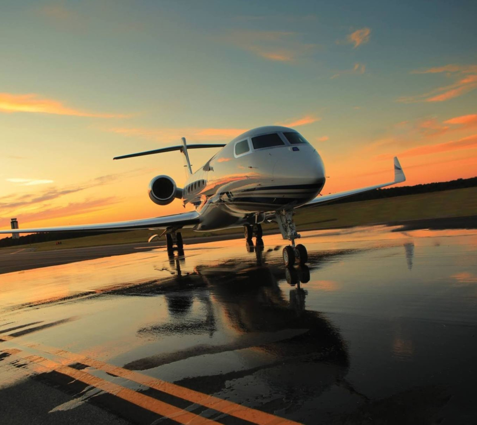 Das Private Jet Wallpaper 960x854