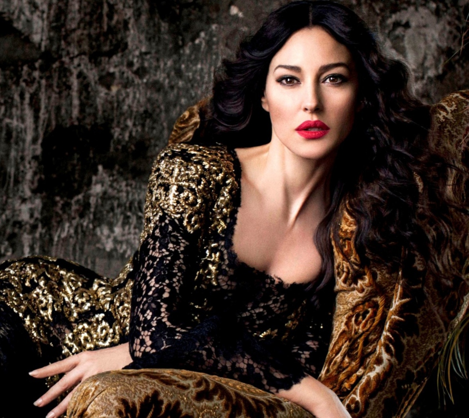 Das Gorgeous Monica Bellucci Wallpaper 960x854