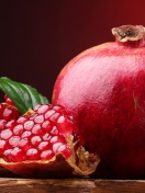Fondo de pantalla Ripe fruit pomegranate 132x176
