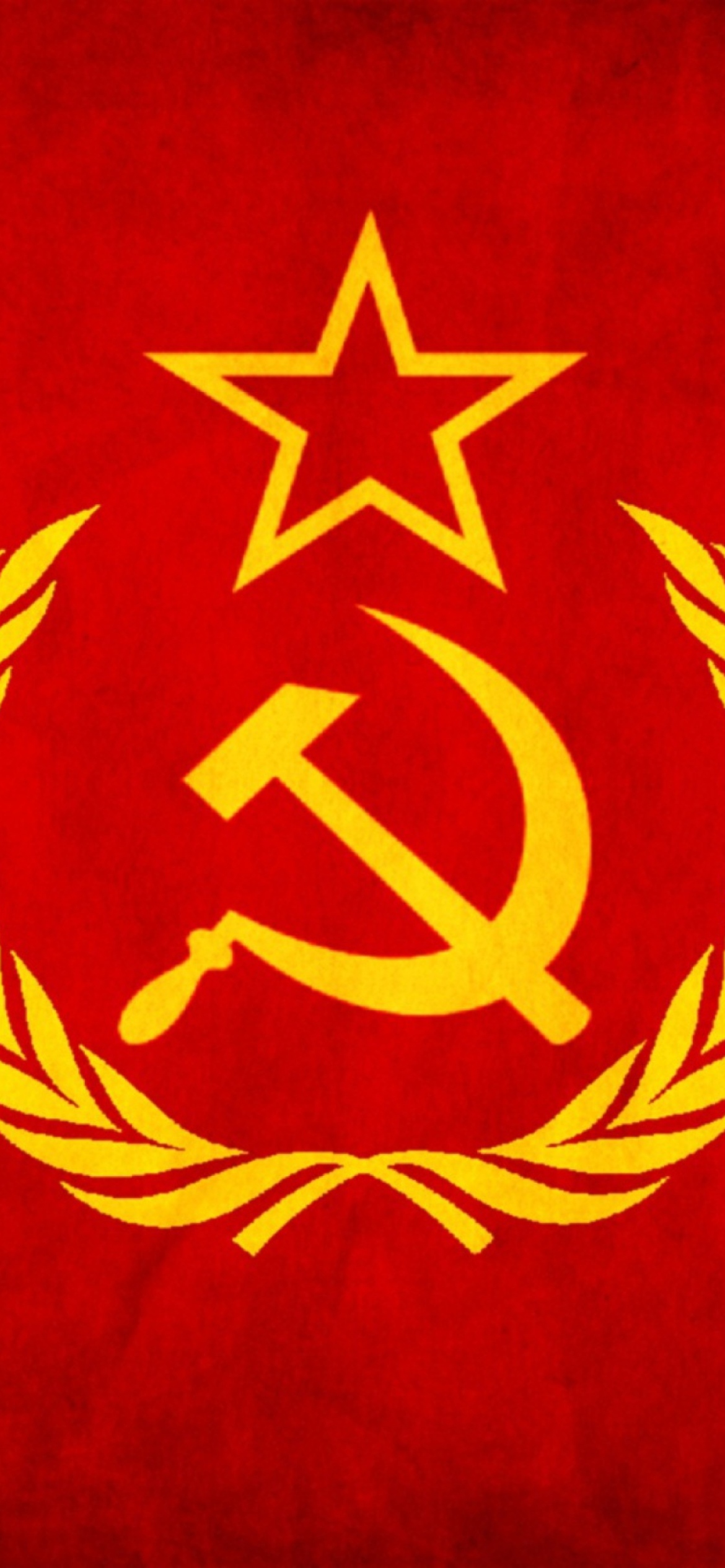 Das Soviet Union USSR Flag Wallpaper 1170x2532