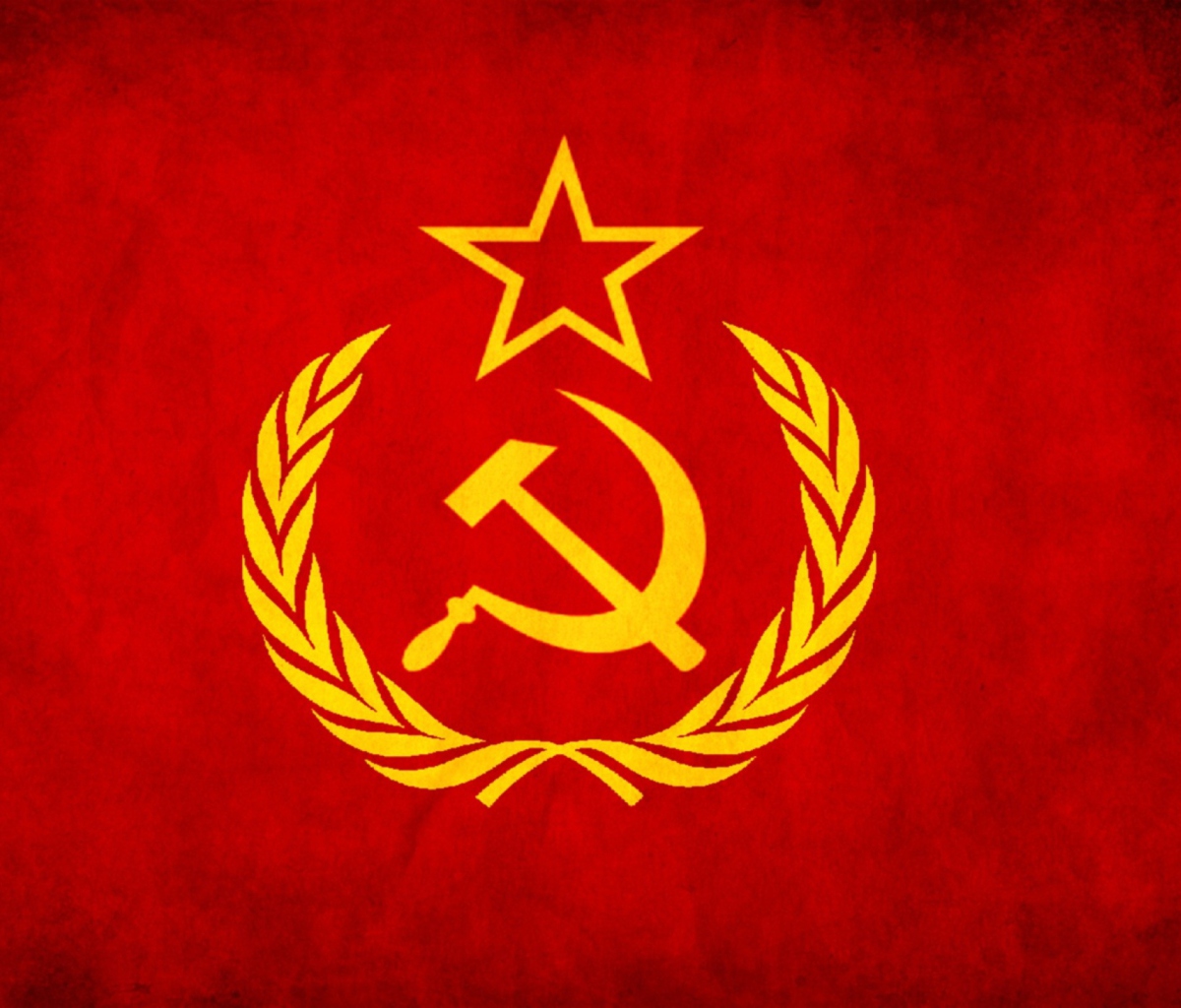 Обои Soviet Union USSR Flag 1200x1024