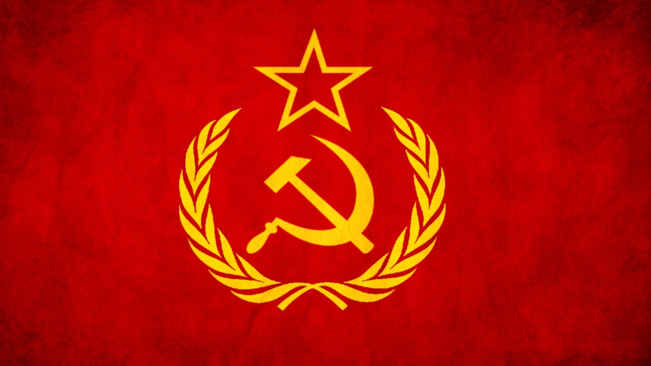 Das Soviet Union USSR Flag Wallpaper 1280x720