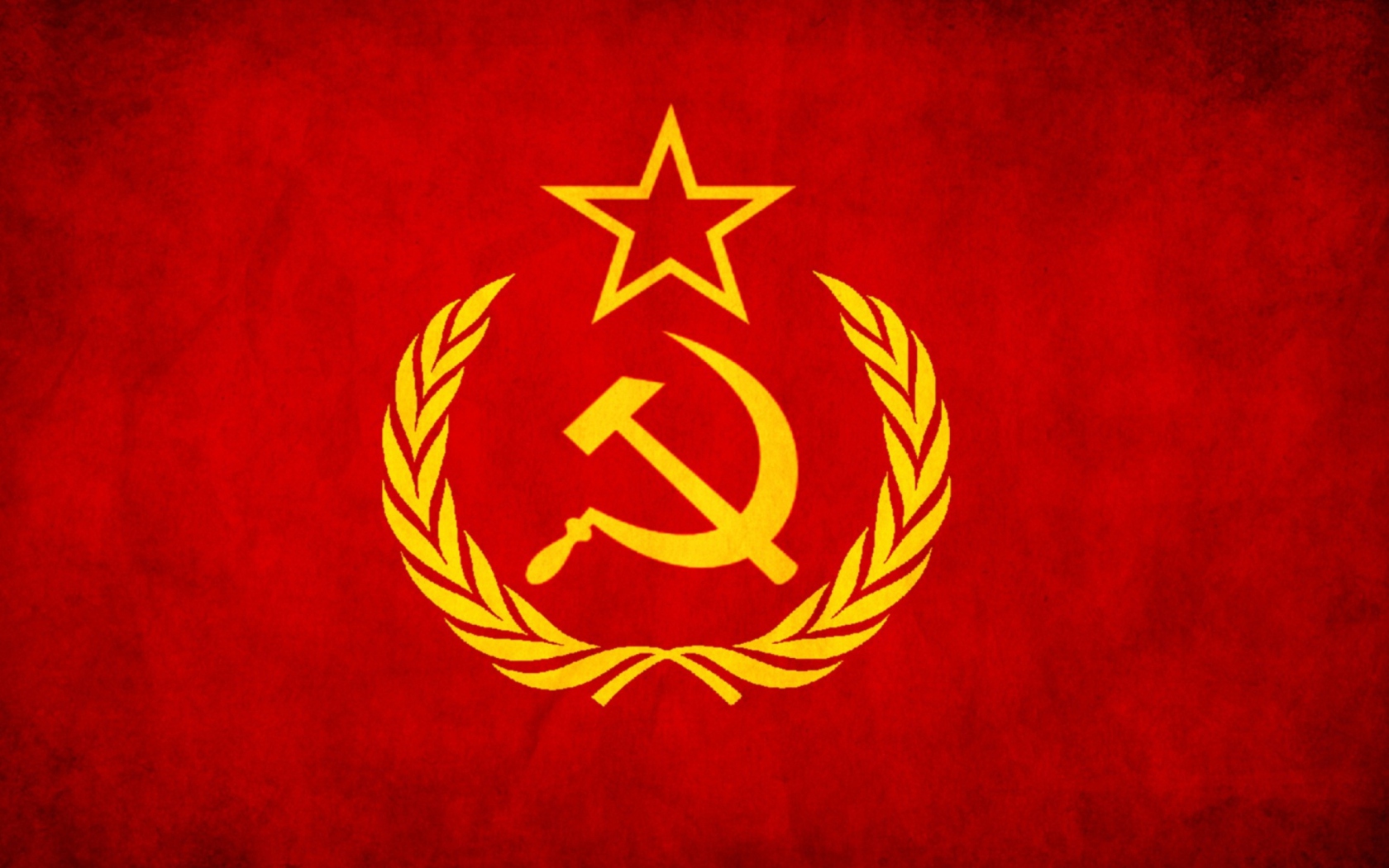 Обои Soviet Union USSR Flag 1680x1050