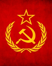 Soviet Union USSR Flag screenshot #1 176x220