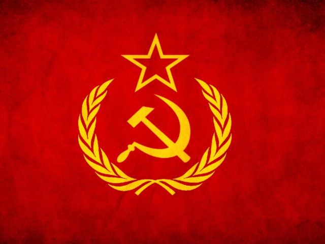 Обои Soviet Union USSR Flag 640x480