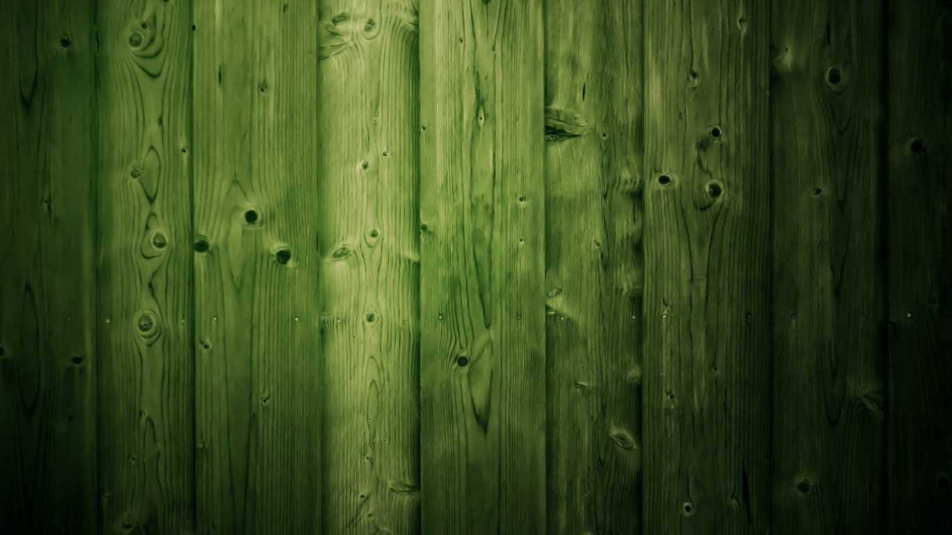 Green Wood wallpaper 1366x768