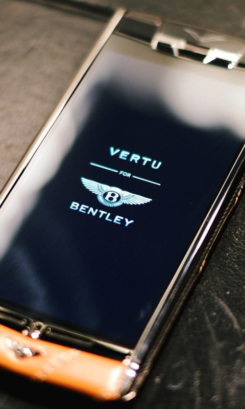 Fondo de pantalla Vertu Bentley 480x800