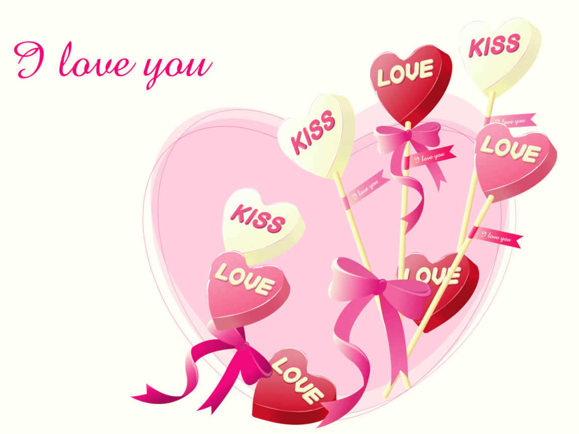 Обои Sweets in the St. ValentinesDay 1152x864