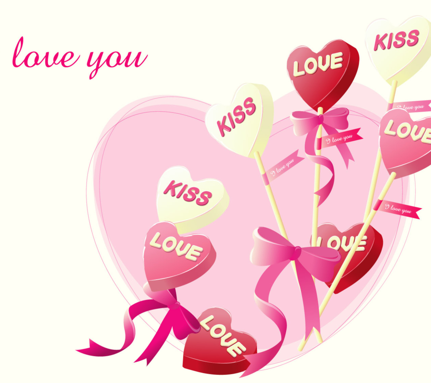 Das Sweets in the St. ValentinesDay Wallpaper 1440x1280