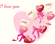 Sweets in the St. ValentinesDay wallpaper 220x176