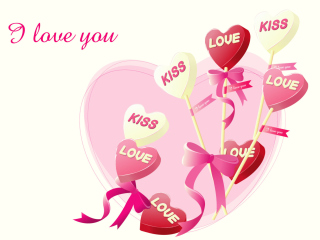 Fondo de pantalla Sweets in the St. ValentinesDay 320x240