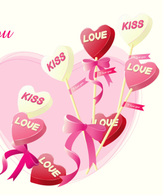 Sweets in the St. ValentinesDay - Fondos de pantalla gratis para Nokia Asha 300