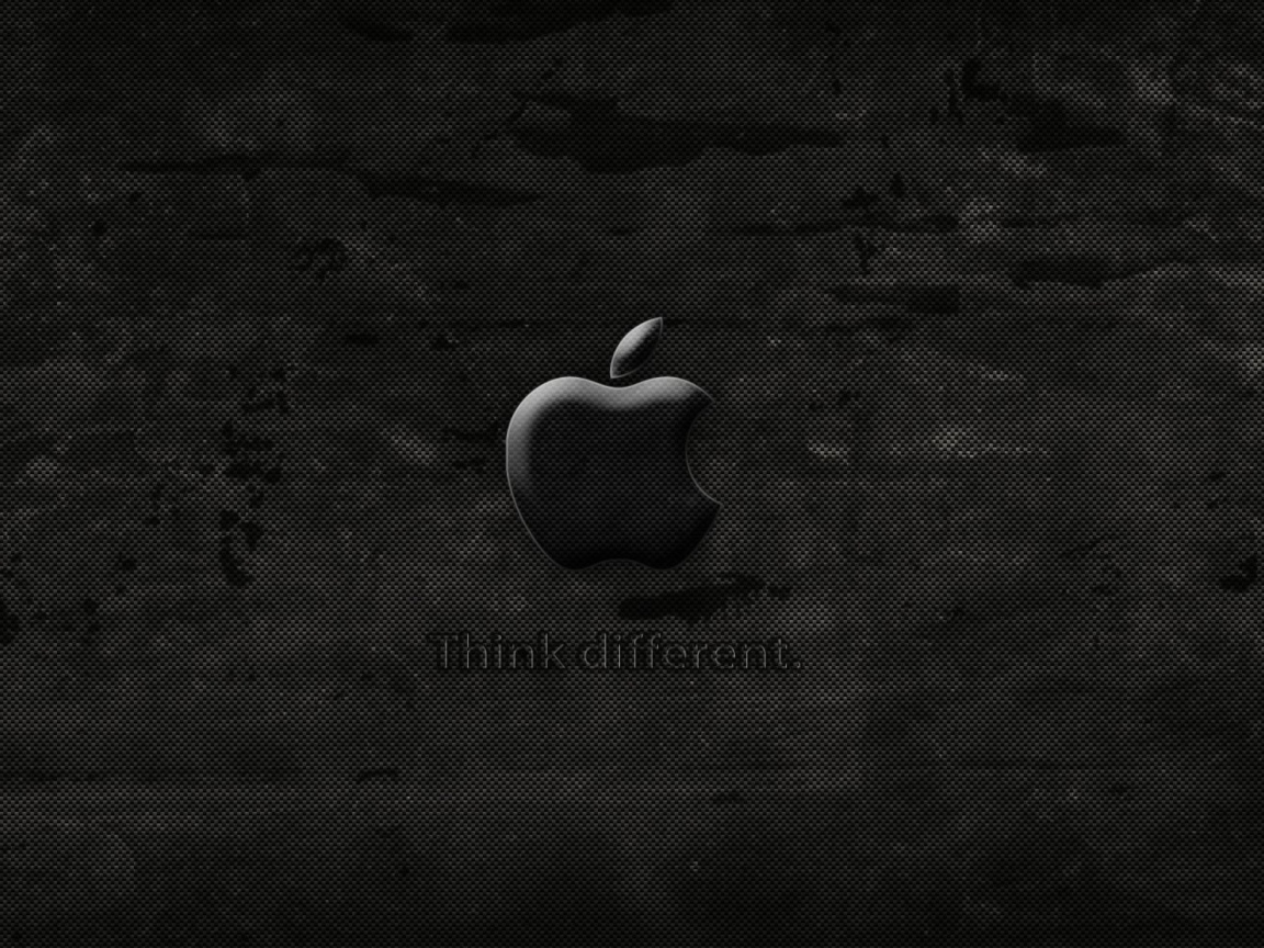 Fondo de pantalla Dark Apple 1152x864