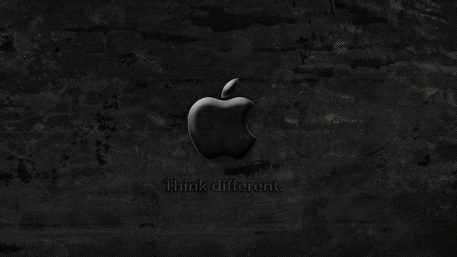 Das Dark Apple Wallpaper 1600x900