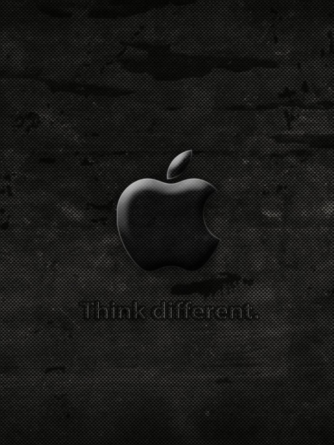 Sfondi Dark Apple 480x640