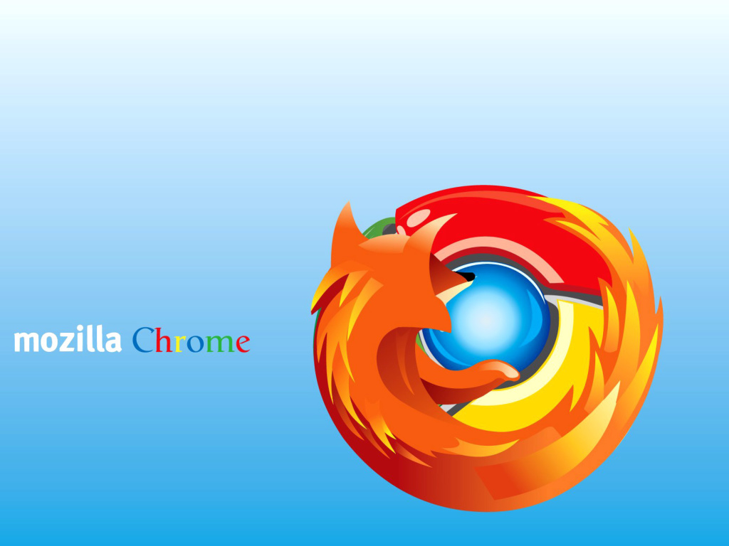 Fondo de pantalla Mozilla Chrome 1024x768
