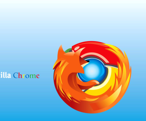Das Mozilla Chrome Wallpaper 480x400