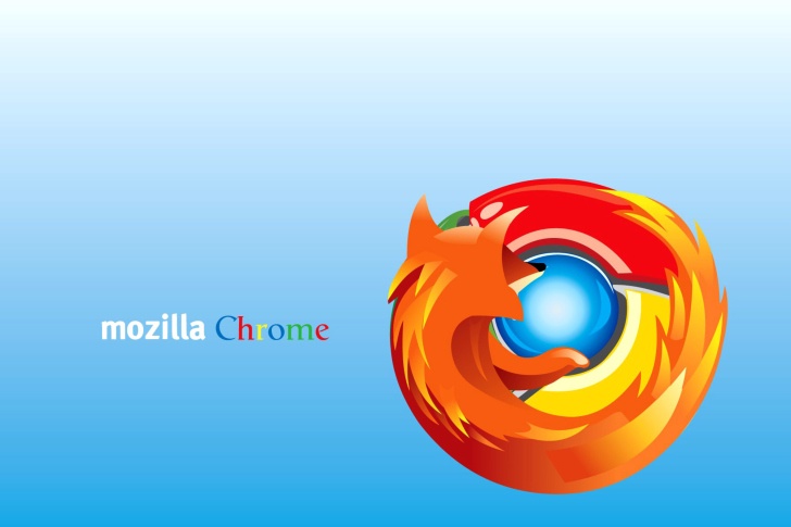 Das Mozilla Chrome Wallpaper