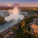 Das Niagara Falls in Toronto Canada Wallpaper 128x128