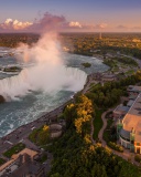 Das Niagara Falls in Toronto Canada Wallpaper 128x160