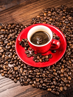 Coffee Lovers wallpaper 240x320