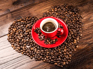 Das Coffee Lovers Wallpaper 320x240