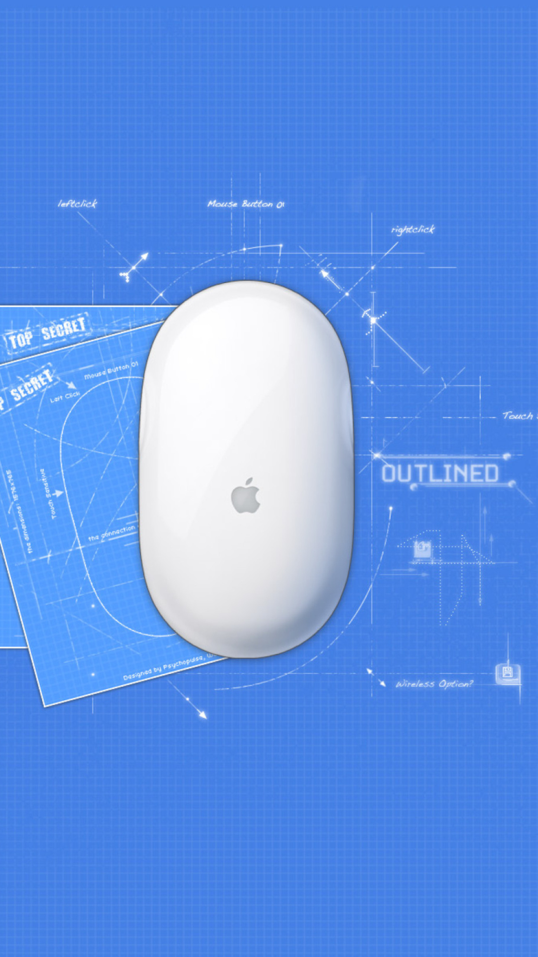 Apple Mouse wallpaper 1080x1920