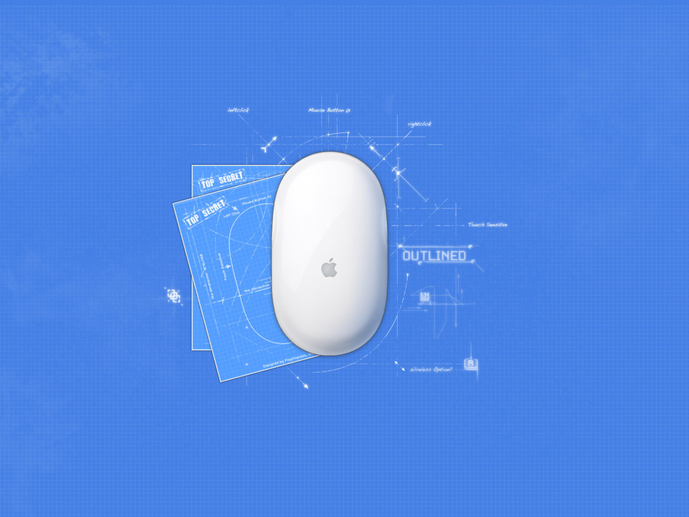 Fondo de pantalla Apple Mouse 1400x1050