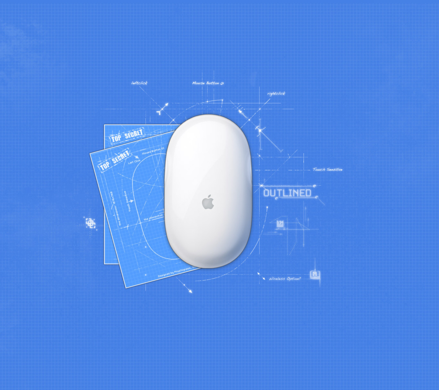 Apple Mouse wallpaper 1440x1280