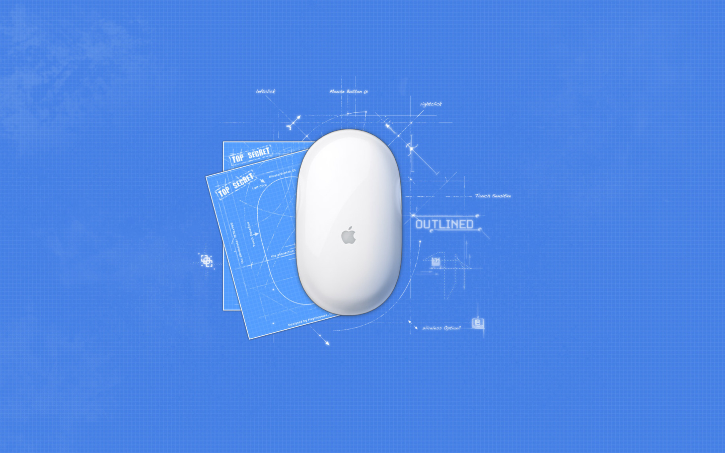 Обои Apple Mouse 1440x900
