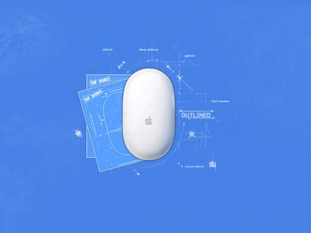 Das Apple Mouse Wallpaper 640x480