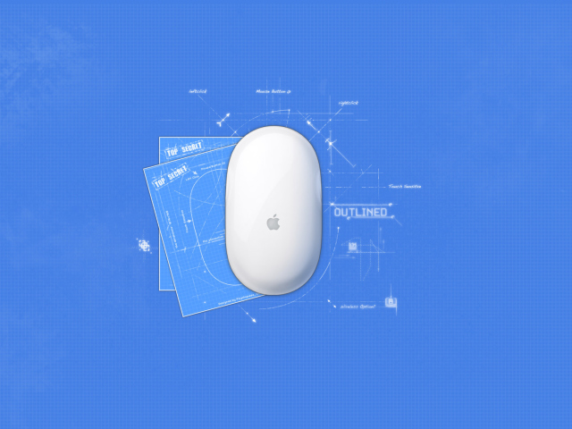 Обои Apple Mouse 640x480