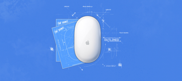 Sfondi Apple Mouse 720x320