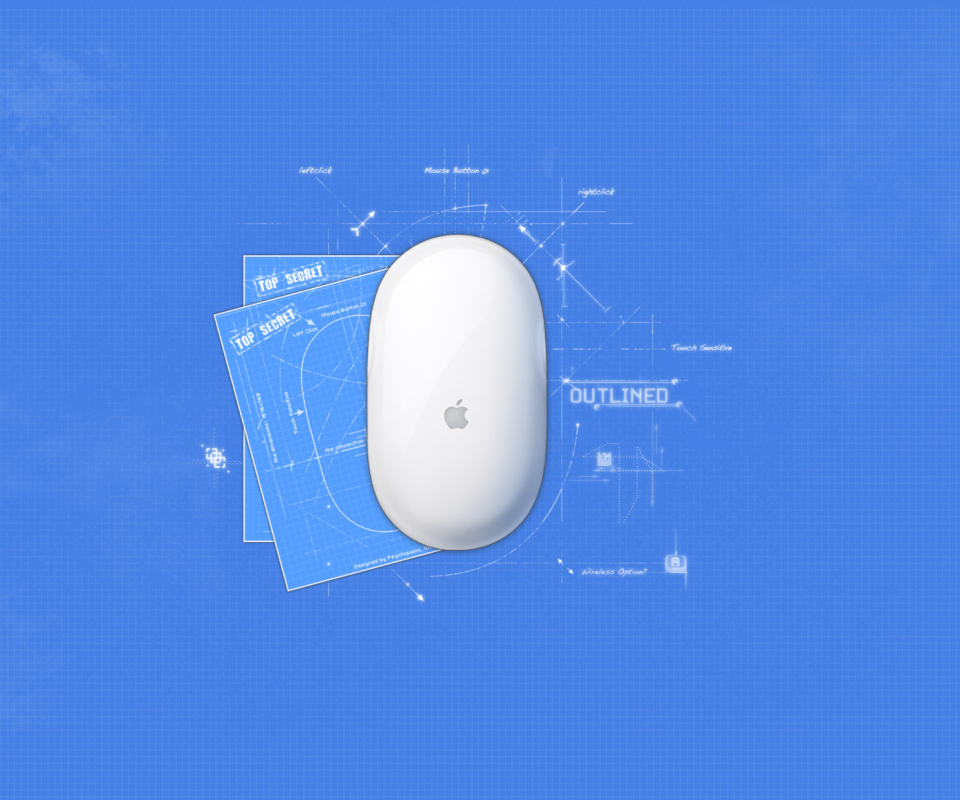 Fondo de pantalla Apple Mouse 960x800