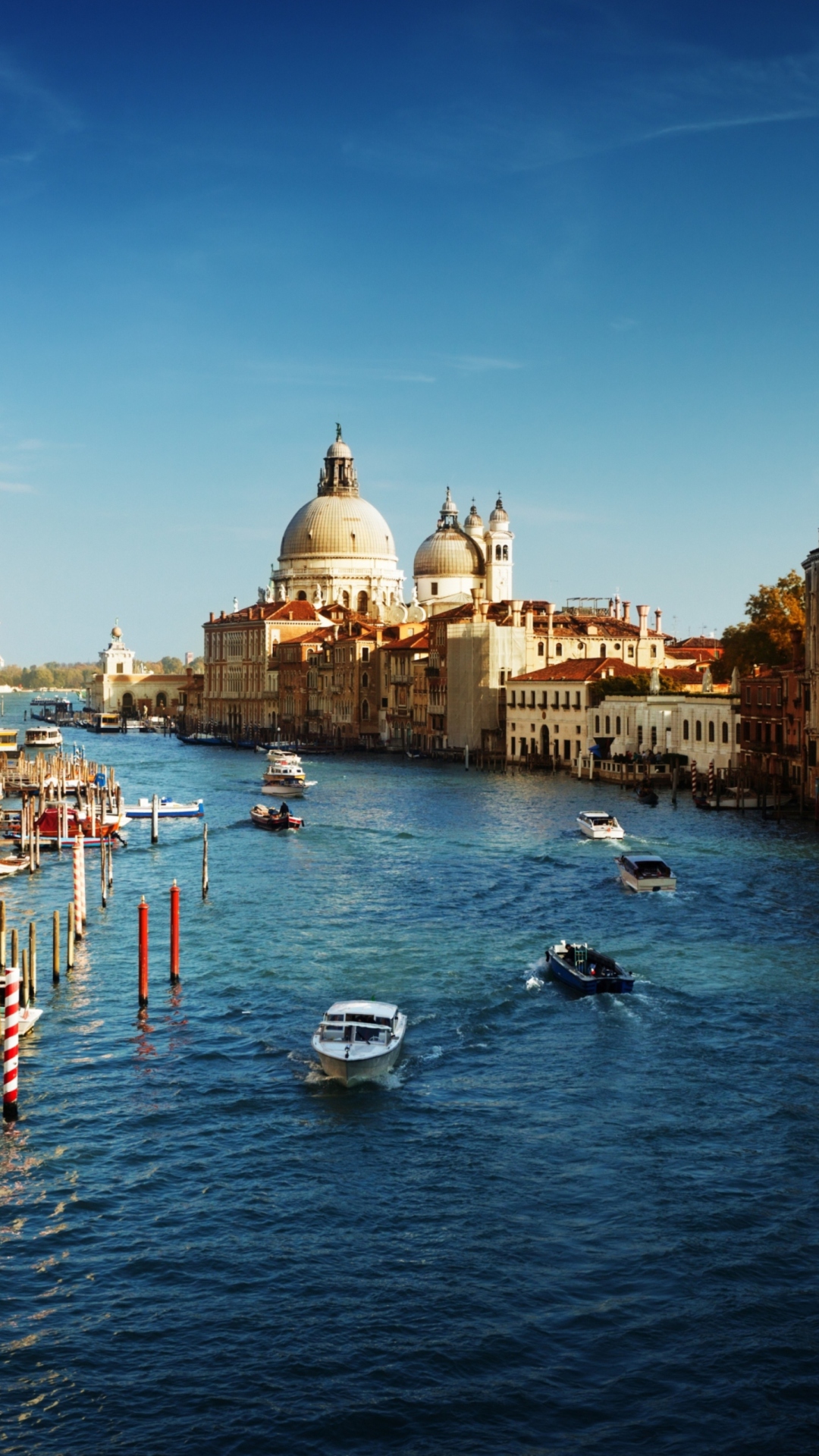 Fondo de pantalla Venice, Italy, The Grand Canal 1080x1920