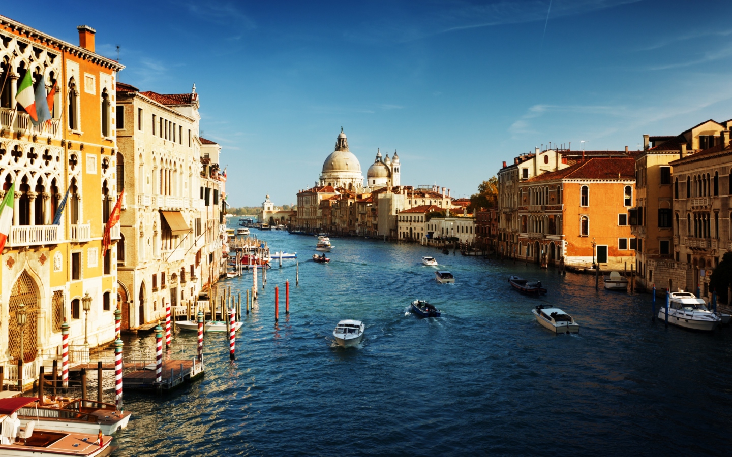 Fondo de pantalla Venice, Italy, The Grand Canal 1440x900