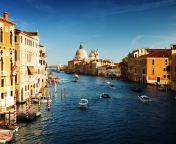Venice, Italy, The Grand Canal wallpaper 176x144