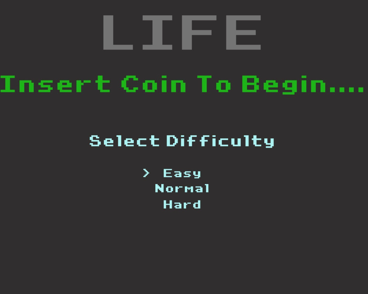 Обои Insert Coin to Begin 1280x1024