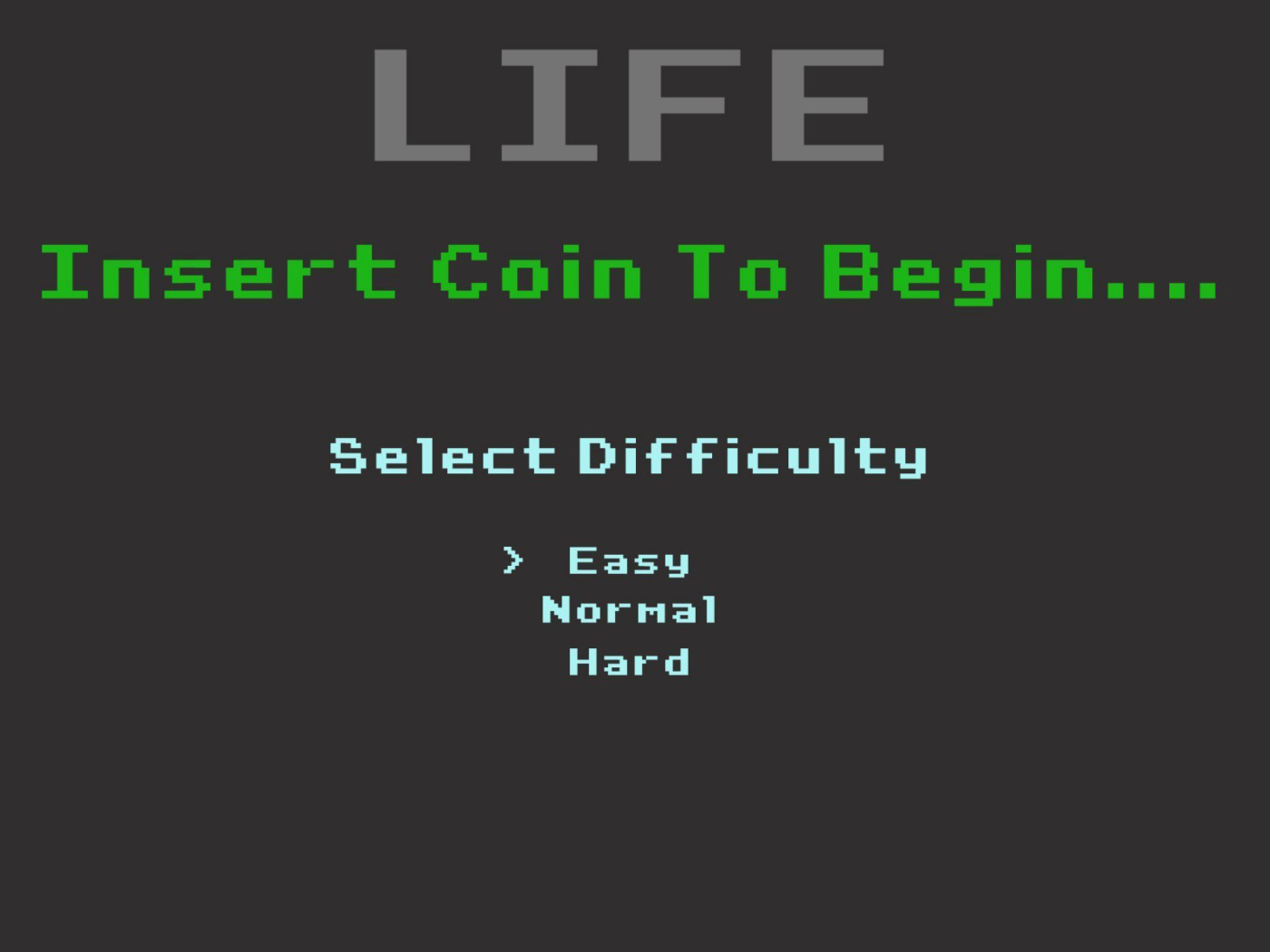 Das Insert Coin to Begin Wallpaper 1400x1050