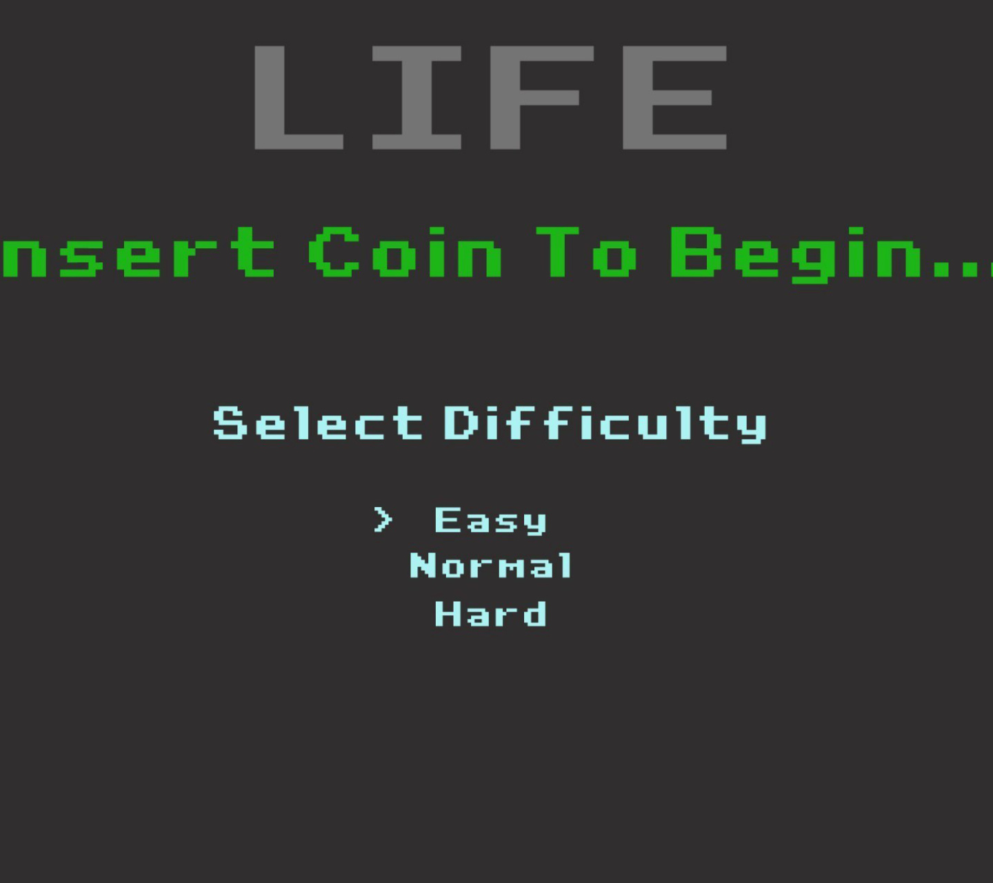 Обои Insert Coin to Begin 1440x1280