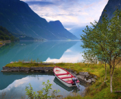 Fondo de pantalla Beautiful Norway 176x144