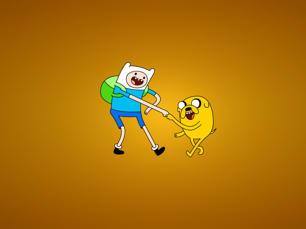 Das Adventure Time With Finn & Jake Wallpaper 1024x768