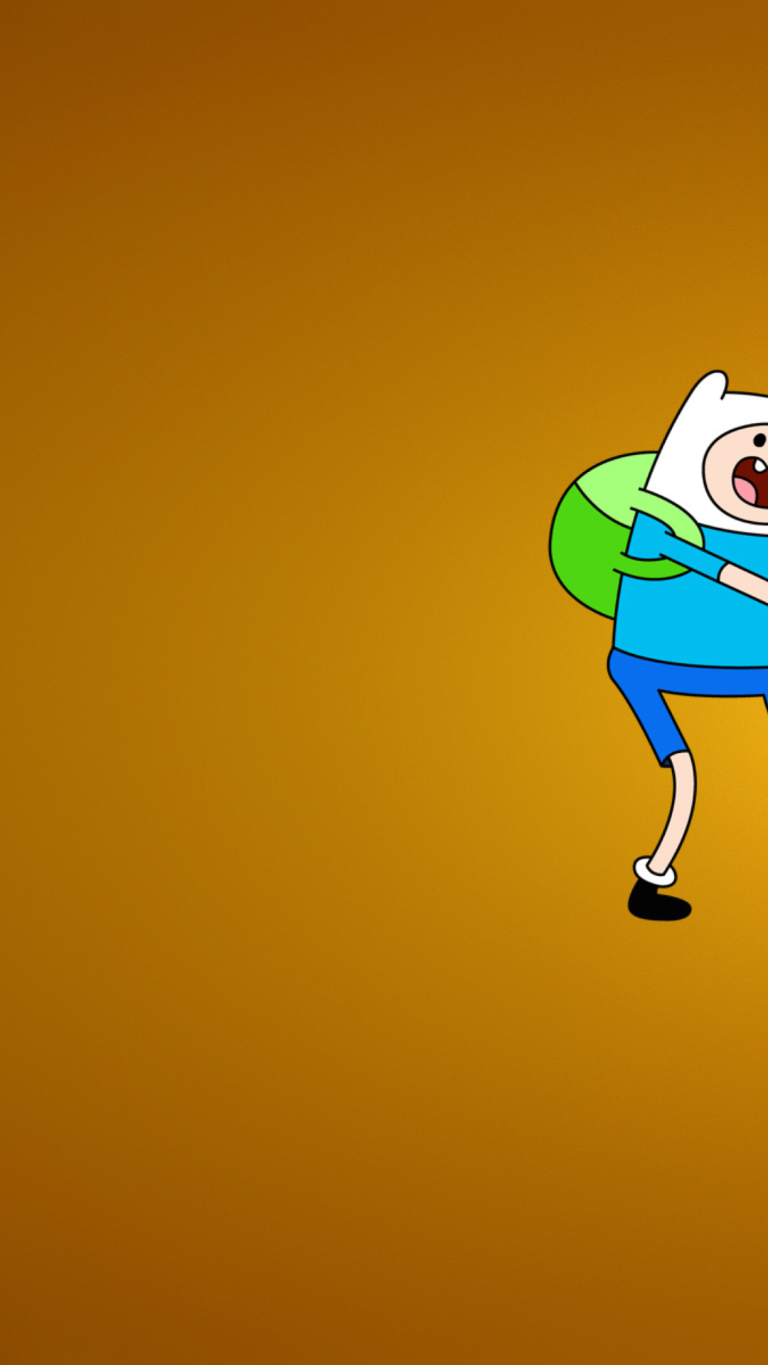 Обои Adventure Time With Finn & Jake 1080x1920