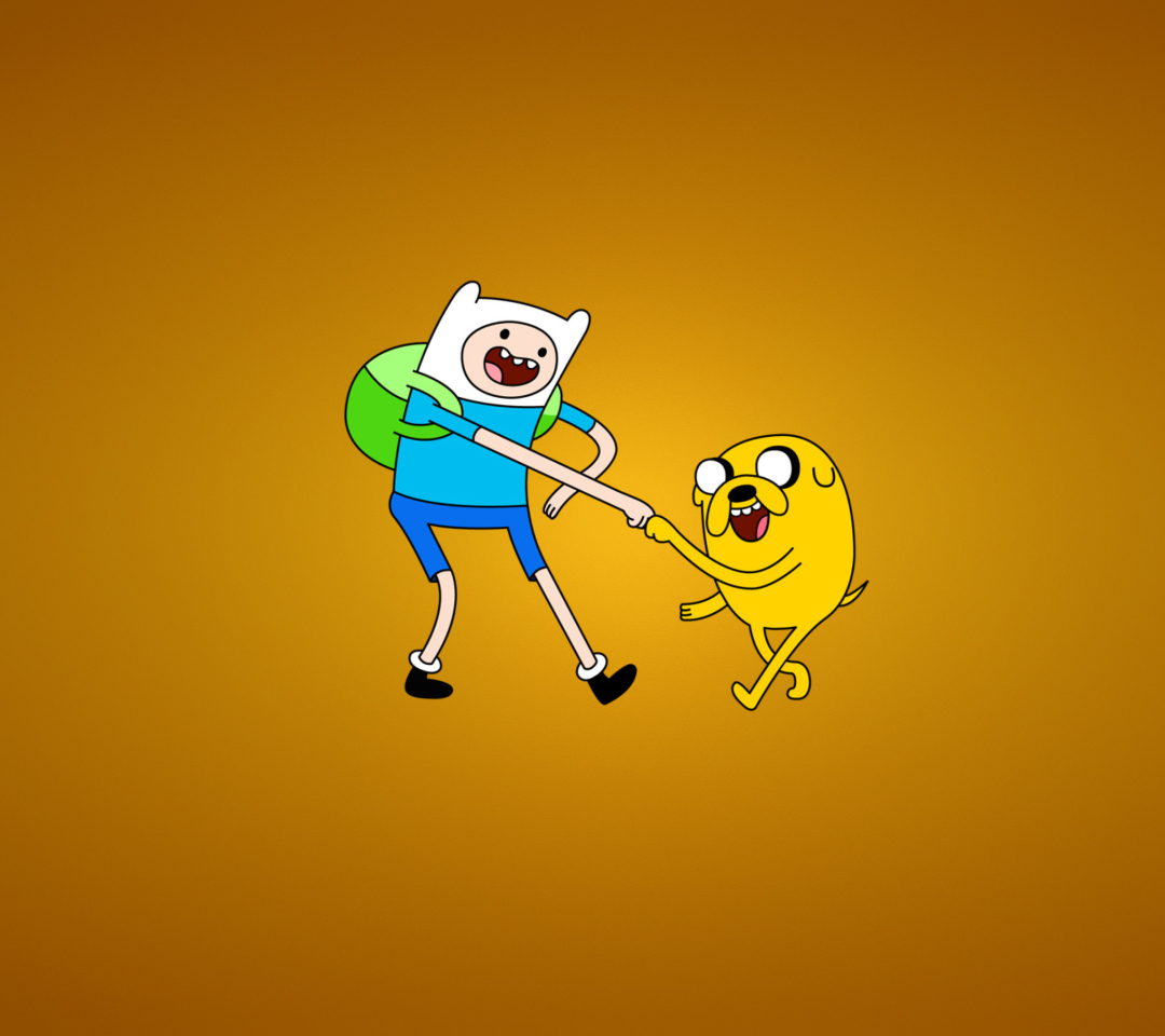 Обои Adventure Time With Finn & Jake 1080x960
