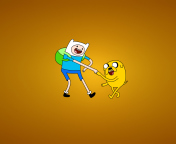 Обои Adventure Time With Finn & Jake 176x144